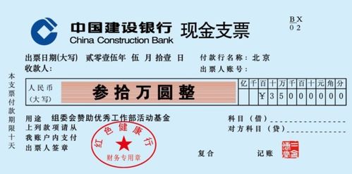 收到支票计入什么会计科目,收到支票属于什么会计科目,支票用什么会计科目