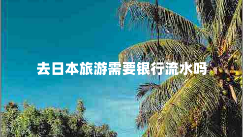 去日本旅游需要银行流水吗