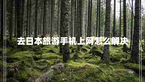 去日本旅游手机上网怎么解决