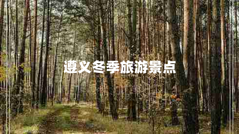 遵义冬季旅游景点
