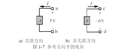 电流参考方向的表示方法有哪些