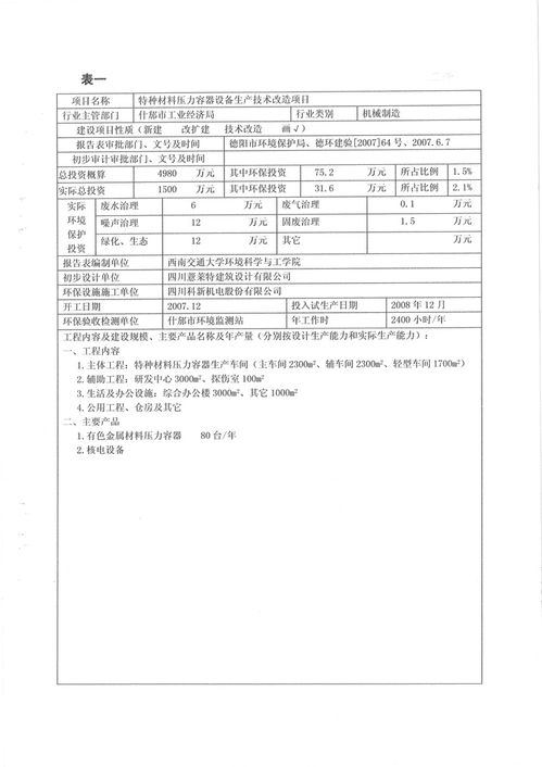 设备技改申请报告(设备技改项目申请报告精选)