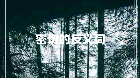 密切的反义词