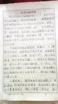 作文有关下暴雨校园孩子打伞