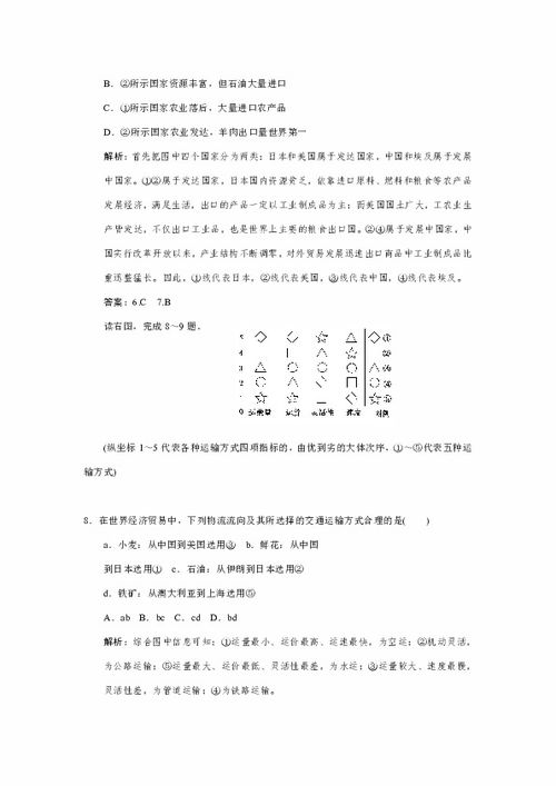 电子信息基础知识选择题