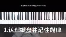 钢琴键盘基础知识