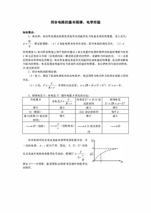 初中物理电路基础知识,模拟电路基础知识,物理电路基础知识