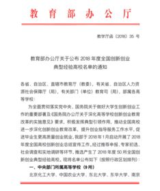 创新创业学院的经典经验做法