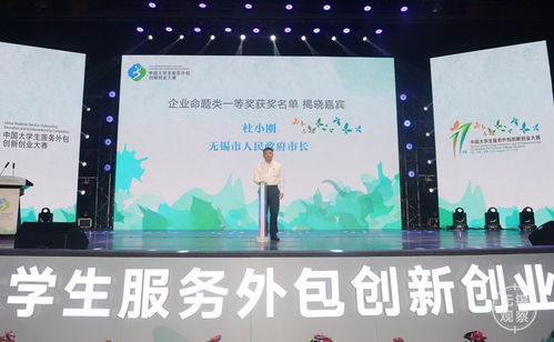 中国大学生服务外包创新创业大赛答辩