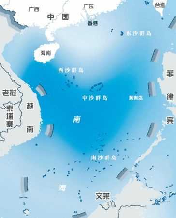 黄岩岛处于我国哪一个海域之间