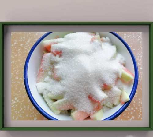 西瓜皮软糖的做法,西瓜皮怎么才能做成西瓜软糖图5