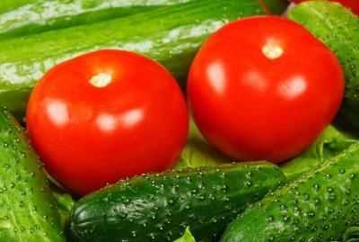 西红柿能和黄瓜一起吃吗