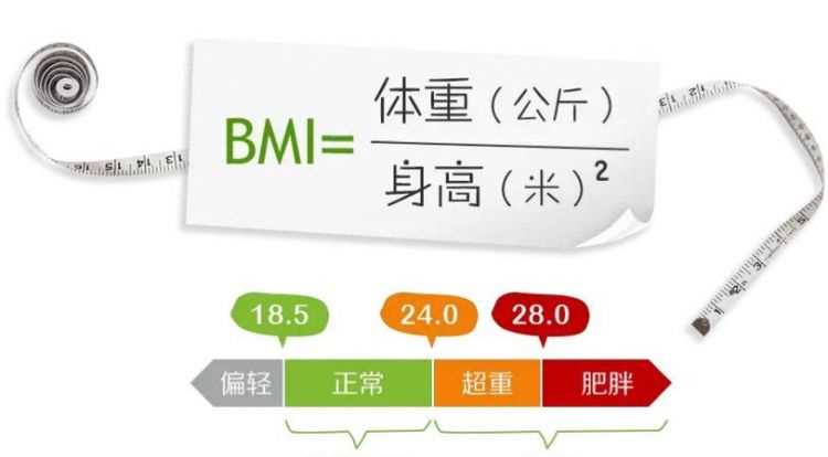 BMI值计算公式