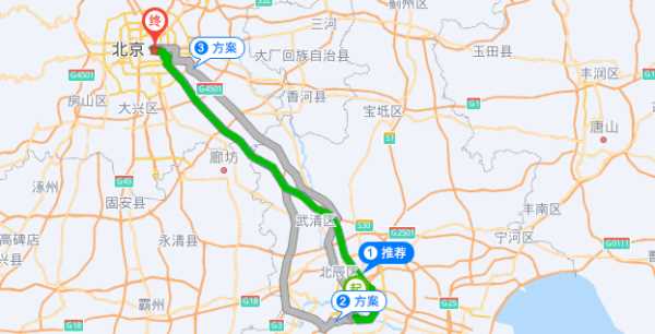 天津离北京多远的距离,北京到天津距离图2