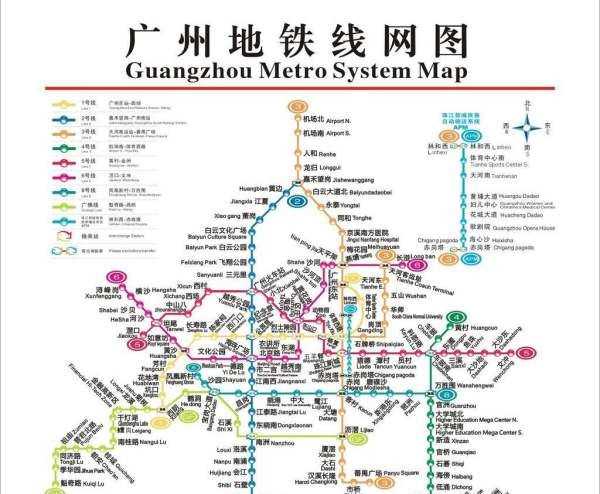 广州地铁线路图最新,广州地铁线路图图7