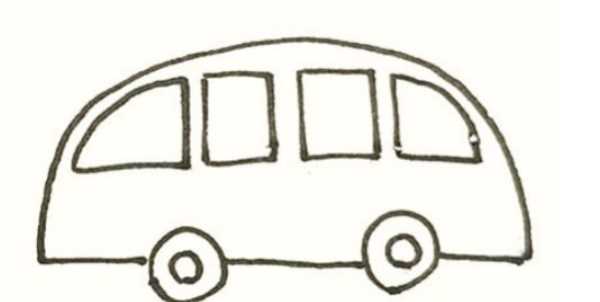 救护车的画法 绘画,小汽车的简笔画图10