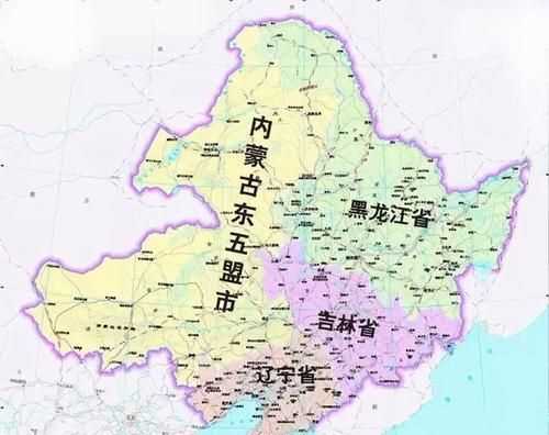 东北属于哪个省份的城市