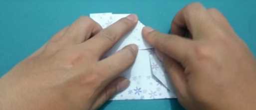 信封的折法,信封怎么折 手工折纸视频图3