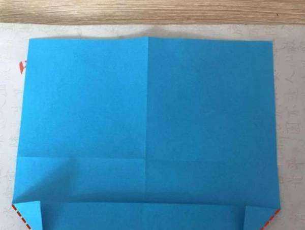 信封的折法,信封怎么折 手工折纸视频图15
