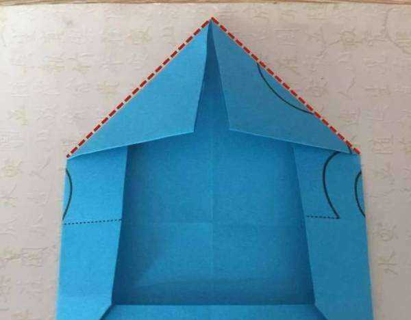 信封的折法,信封怎么折 手工折纸视频图17