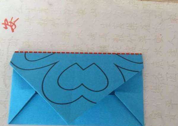 信封的折法,信封怎么折 手工折纸视频图18