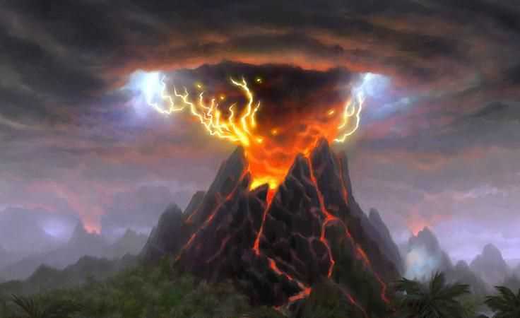 火山爆发的原因是什么引起的