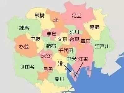 日本东京有几个区