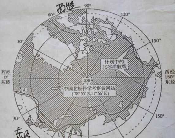 地球南北极点的纬度是多少度