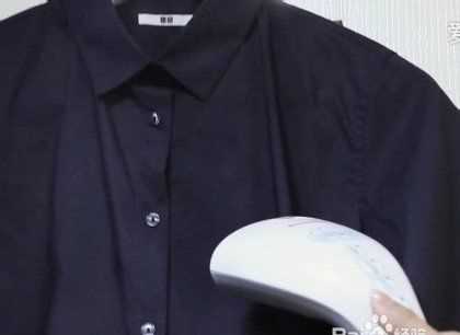 熨斗怎么烫衣服,在家里没有熨斗怎么熨烫衣服图15