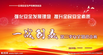 安全安全知识竞赛颁奖音乐