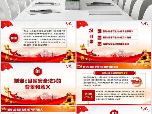 《国家安全法》知识讲座ppt