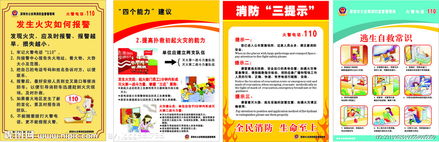 关于消防安全自救的知识