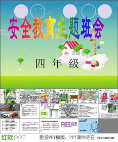 水上安全知识主题班会ppt