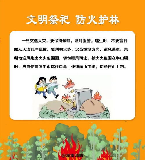 关于清明节的防火安全知识