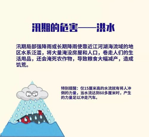 幼儿暑期防汛安全知识