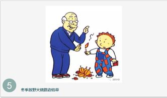 儿童消防安全知识漫画