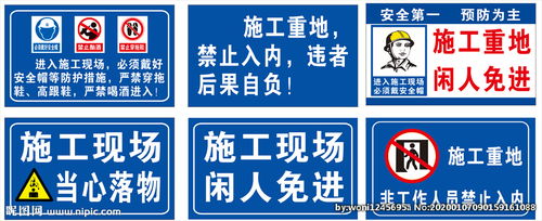 安全知识标识图
