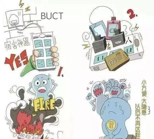 寝室用电安全知识小卡片