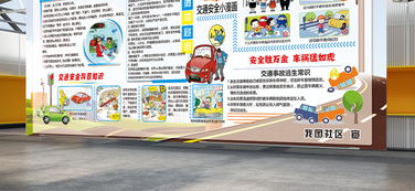 社区内交通安全知识宣传