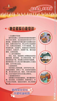 学校地震知识安全教育