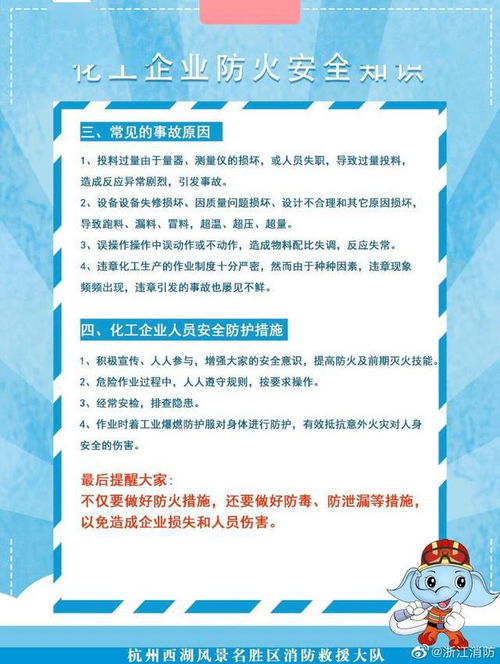 化工消防安全知识资料