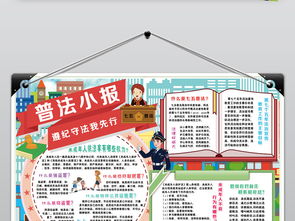 安全知识法制宣传手抄报