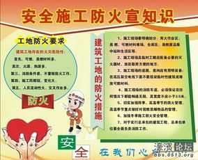 建筑工程消防安全教育知识