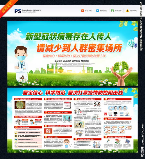 冠状病毒防疫情安全知识幼儿