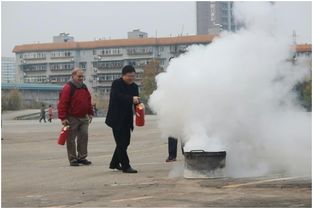 消防安全知识及消防器材演练