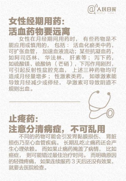 安全用药知识常识名词解释