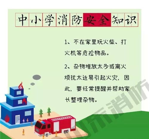 安全防火的知识初中