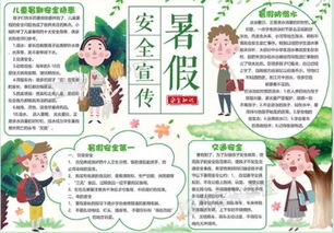 简单的安全知识小报