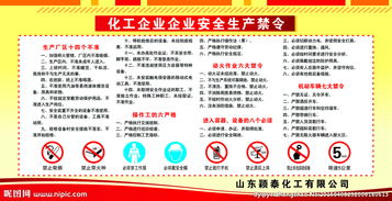 生产厂区的安全知识