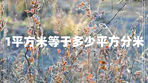 1平方米等于多少平方分米 1平方米等于多少平方分米